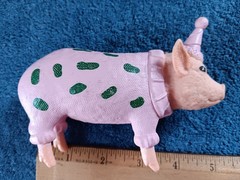 Target Party Farm Animals Ankyo Party Hats Lot 3 Pig Chicken Sheep Cake Toppers