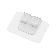 Transparent Outdoor String Light Hooks: 60-Pack Self-Adhesive Cable Clips!