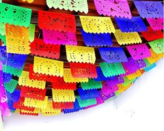 5 Pk Papel Picado Paper Banners Mexican Party Decorations for Cinco de Mayo D…