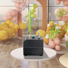 Inflator Digital Timer Balloon Inflator Machine, Portable Balloon Pump Profes…