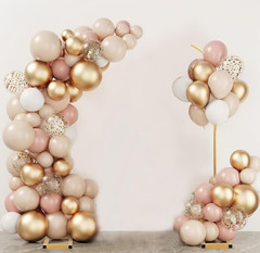 Juego de 2 Arcos Metálicos para Globos y Flores para Bodas y Eventos, Nuevo