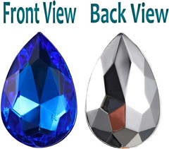 Bulk 200 Pack of Jumbo Acrylic Jewels – Ideal for Pirate Party Decorations or Tr