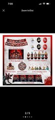 Stranger Things Theme Birthday Party Decoration Balloons Banner Gift 125 pcs