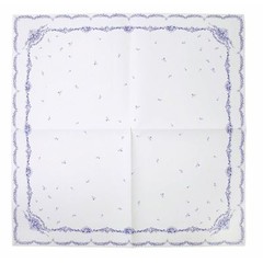 TALKING TABLES PARTY PAPER TABLE COVER BLUE & WHITE TABLECLOTH SQUARE DECORATION