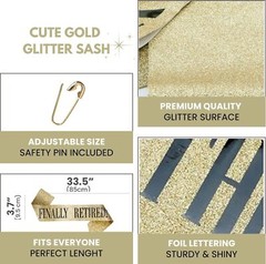 Finally Retired Sash Retirement Party Retirement Sash for Men & Women. Great …
