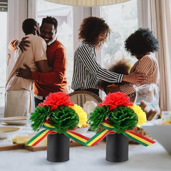86 Pcs Juneteenth Table Centerpiece Decorations Black History Month Table Dec…