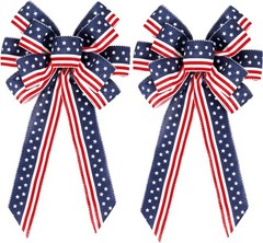 Outdoor Independence Day Bows