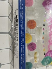 Happy Birthday 16 Piece Decorating Kit For Girly Pastels #HBD Balloons Banner