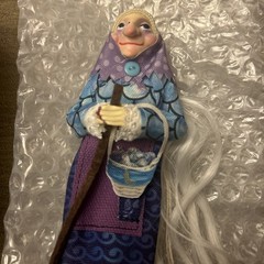 Kitchen Witch Doll, Vintage Cooking Doll, Festive Handmade Decor AE