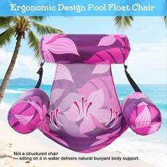 Inflatable Pool Float Chair – Pool Floats Adult Heavy Duty, Water Floating Lo