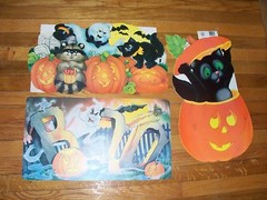 Halloween Diecuts Cutouts Eureka Vintage Decorations Extra Lg U Pick NOT a LOT