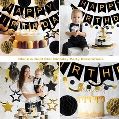 meowtastic Birthday Decorations Happy Birthday Banner with Honeycomb Balls | …