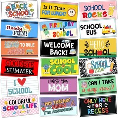 24 Unique Back to School Photo Booth Props – Double-Sided, Waterproof & Fun!