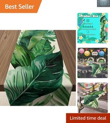 Vibrant 13.8×73 Inch Luau Party Table Runner – Perfect for Tropical Celebrations