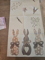 Easter Bunny Table Runner Bundle x 4 Spring Table Decor seasonal outdoor