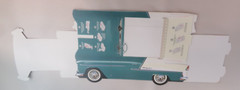 7 Kid Stuff Marketing Cardboard Classic Chevy Bel Air, Ford Mustang, Thunderbird