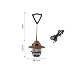 Portable Outdoor Camping Lantern Waterproof with Long Battery and Style