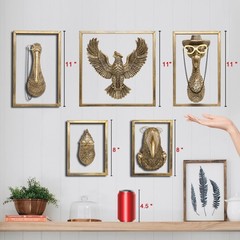 Bird Wall Art Decoration Sculpture(Cardinal,Gift Metal Frame)- Exquisite Wall…