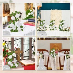 Wesiti 48 Pcs Baptism Centerpiece First Communion Table Decoration 12 Wood