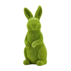GatheringRain Easter Bunny Decorative Ornament Small 2pcs Standing+sitting