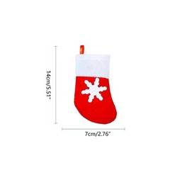 Festive Table Decoration Set, Mini Santa Hats for Dinner Party Table Ornaments