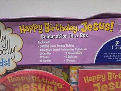 DaySpring Really Woolly Happy Birthday Jesus Celebration in a Box Party Kit NEW