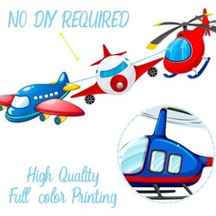 Airplane Party Banner Airplane Birthday Party Banners 3Pcs Aviation Party Cut…