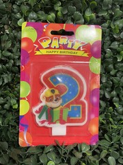 NEW Paw Patrol Birthday Cake Candle 2 YO Kids Party Decorations – Fast Shipping!