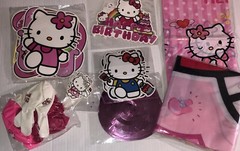 Hello Kitty Birthday Supplies Decorations Lot Banner Backdrop Tablecloth Cake To