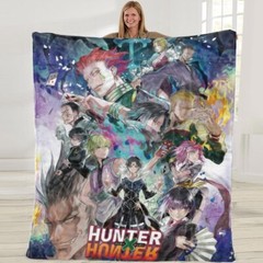 Hunter×Hunter Blanket Flanne Soft Sofa Throw Birthday Gift 50x60in