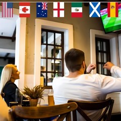 60ft Multi-Color Flags Banner for World Cup 2026 – Durable Double-Sided Decor