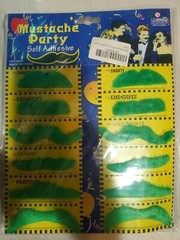 Mustache Party-Self Adhesive-4 Packs-48 Mushaches Total