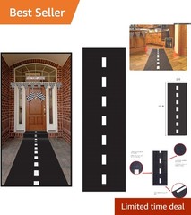 Durable 10ft Racetrack Party Decoration Mat – Enhance Indoor & Outdoor Fun!