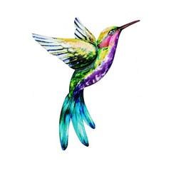 Decoration Hummingbird Bird Crafts For Garden Home Decor Metal Outdoor