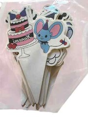Cartoon Animation Character Theme Birthday Supplies 55 Pieces new