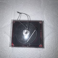 Vinyl Record Player Glass Ornament – Music Motown Dance Rock Opera Retro Antique