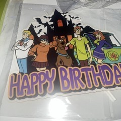 Scooby Doo Birthday Party Decor Set 6 Items Included See Pics For Details