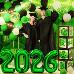 2026 Graduation Decorations – 86 PCS Graduation Party Decor Supplies Set Include