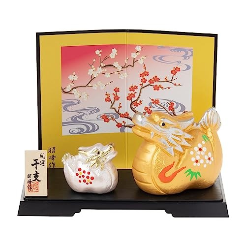 Seto Togei Co. Ltd. 2024 Zodiac Ornament Compact Dragon Figurine New Year’s