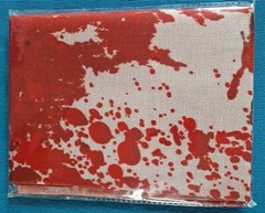 Halloween Table Runner Red & White Red Linen – 14 x 71 Inches – Non-Slip – UK