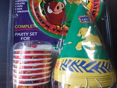 The Lion King Beach Party Pac Birthday Set