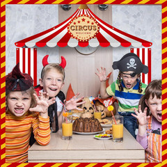 3 Pcs Circus Tent Decorations Carnival Circus Theme Party Decorations Carnival T