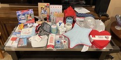 Michael’s Patriotic July 4th Party Decorations Lot, Stars Pattern, Multicolor