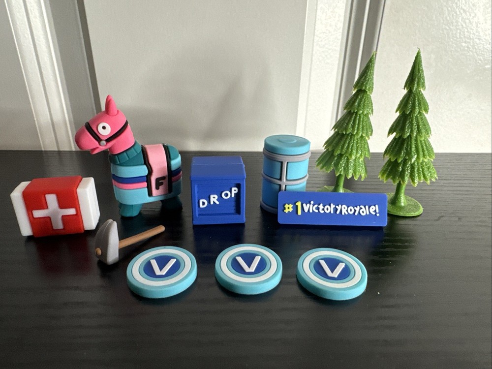 Fortnite Video Game Themed Cake Toppers Decor Figures Battle Royale 11 Pc Set