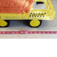 Dump Truck Pinata Construction Vehicle Birthday Decorations NEW