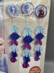 Disney Frozen 2 Dangle Party Decoration 3 Pieces NIP