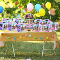 Party Supplies birthday decoration balloon topper banner roblox cupcake GIRL