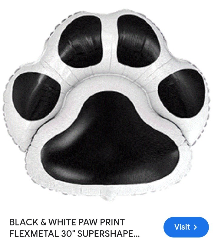 Dog Birthday Party Supply 2pc Inflatable. A3