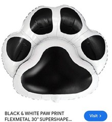 Dog Birthday Party Supply 2pc Inflatable. A3