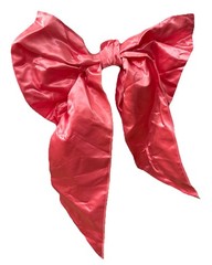 Giant Pink Satin Bow Barbiecore Wedding Baby Shower Decor Wall Hanging 17”